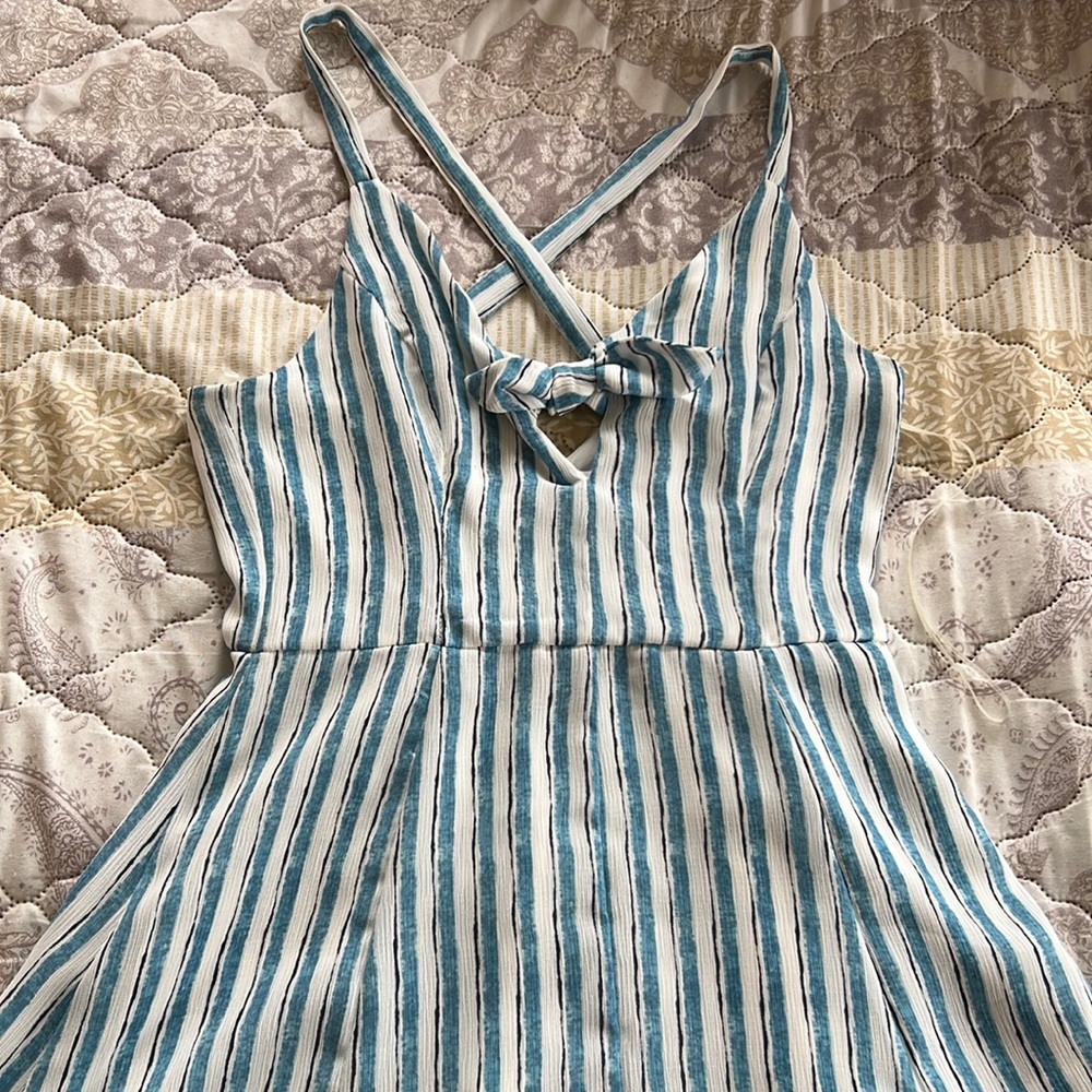 Crisscross romper